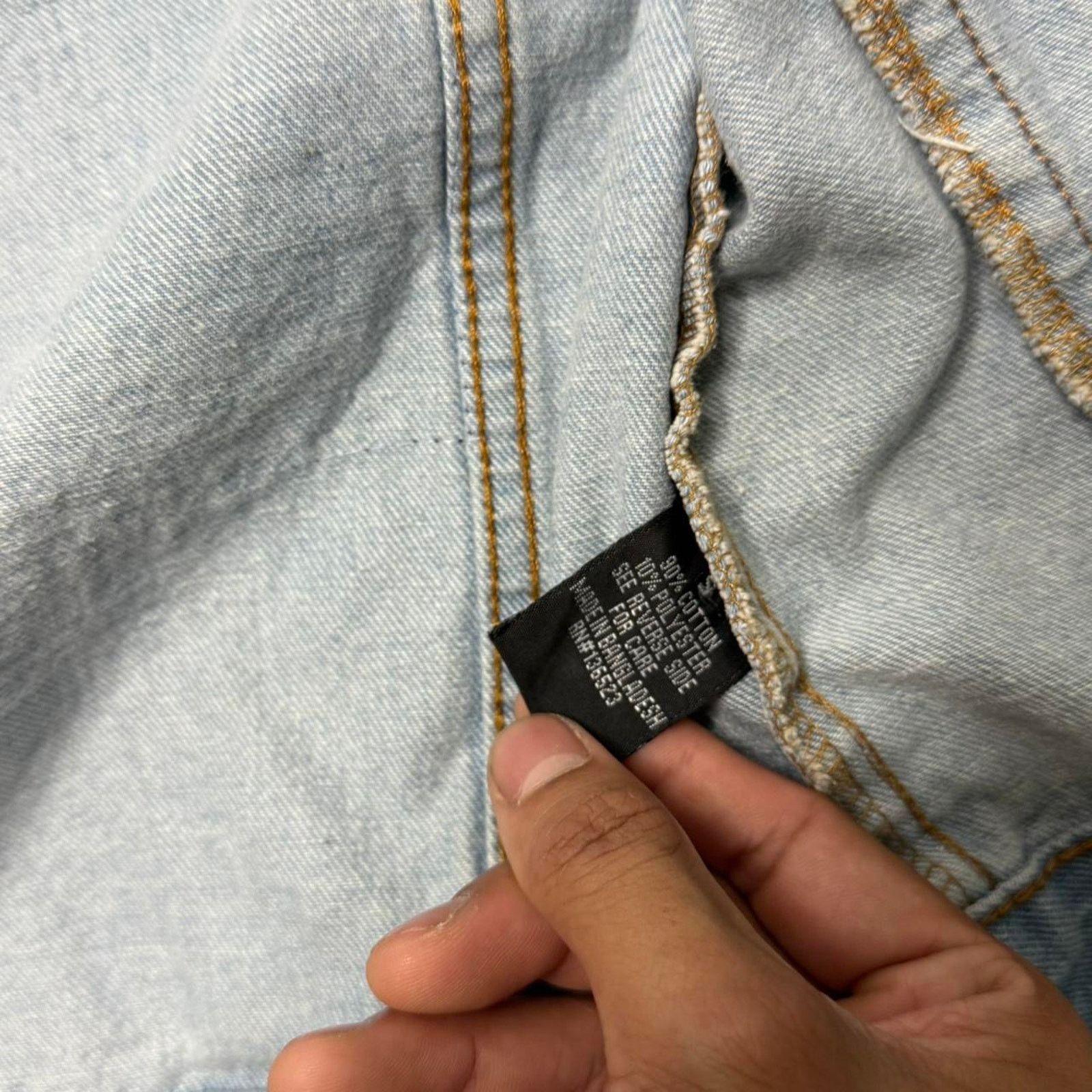 Brooklyn Cloth Brooklyn Cloth Graphic Denim Jacket Men’s Small Light Wash Size US S / EU 44-46 / 1 - 6 Thumbnail