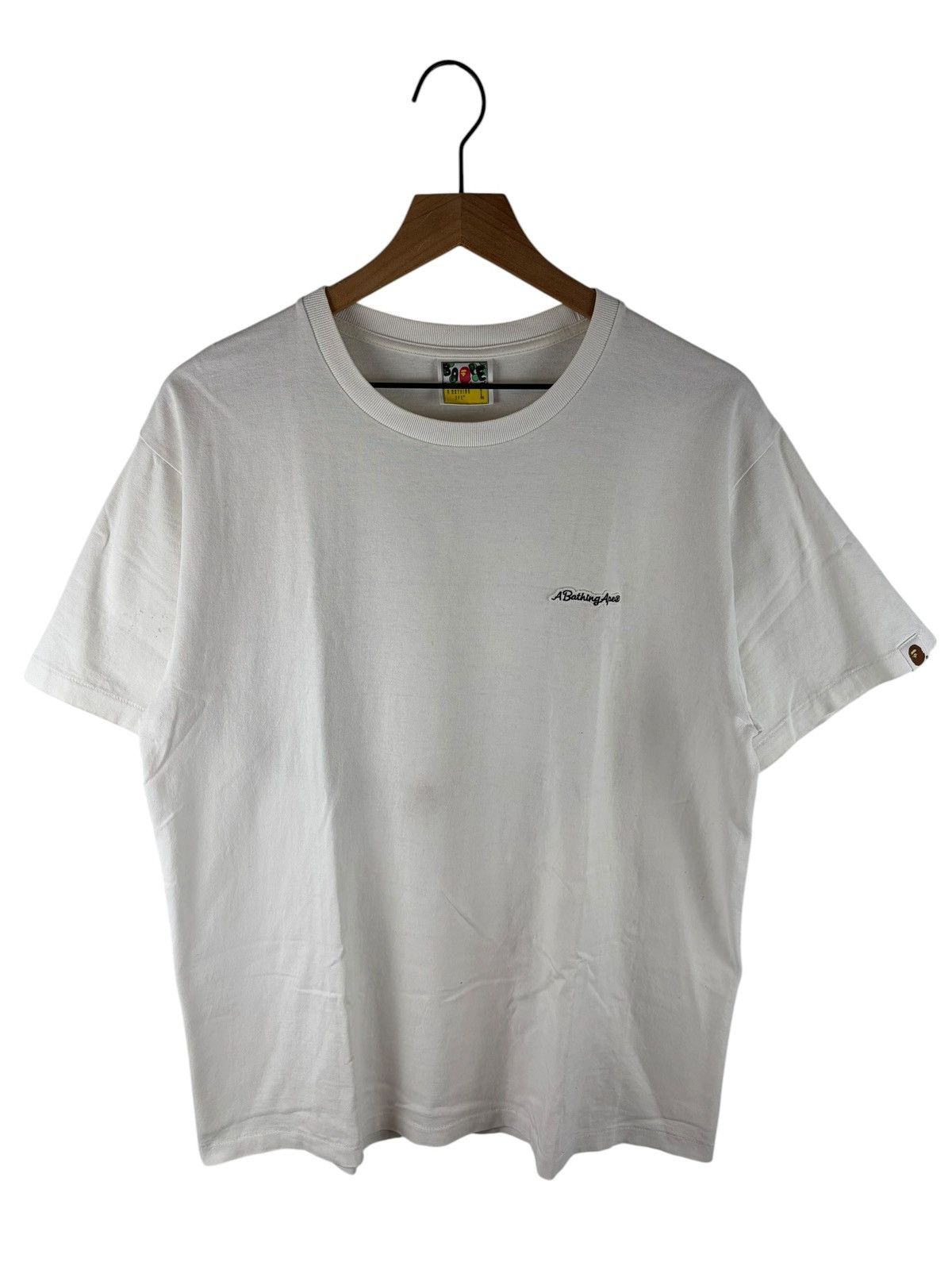 Bape Bape Head Logo Print Tee Size US L / EU 52-54 / 3 - 4 Thumbnail