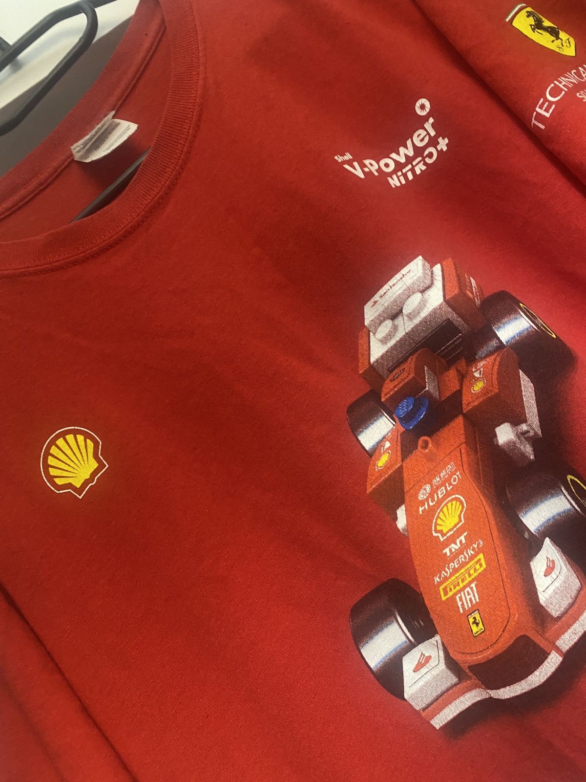 Vintage Vintage formula 1 ferarri x lego tee y2k Size US L / EU 52-54 / 3 - 5 Thumbnail