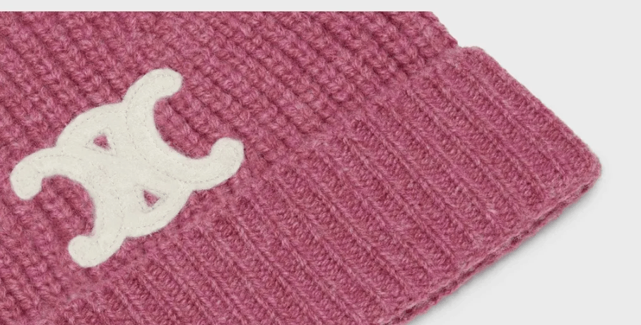 Celine o1bcso1str0824 Size : OS / Beanie In Seamless Cashmere Size ONE SIZE - 3 Thumbnail
