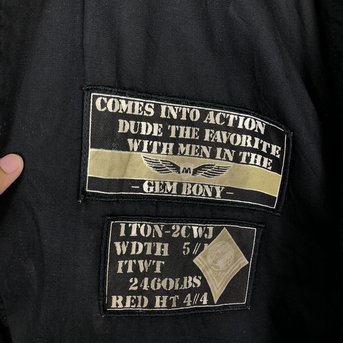 Japanese Brand 🔥90s RIOT RIOT VINTAGE BOMBER JACKET MILITARY BUZZ RICKSONS Size US L / EU 52-54 / 3 - 14 Thumbnail