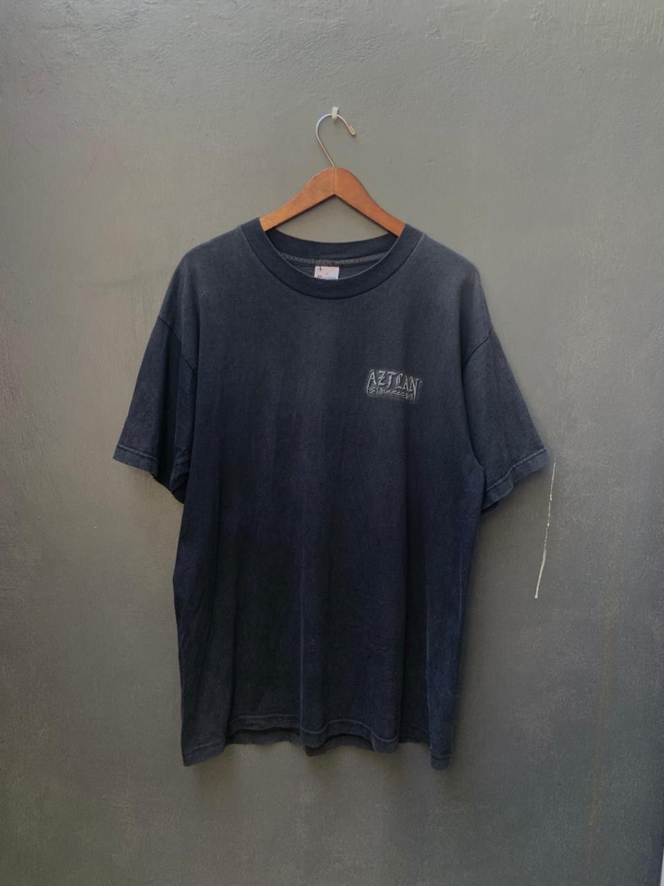 Vintage Vintage Murina Aztlan Graphic '96 Tshirt Size US L / EU 52-54 / 3 - 3 Thumbnail