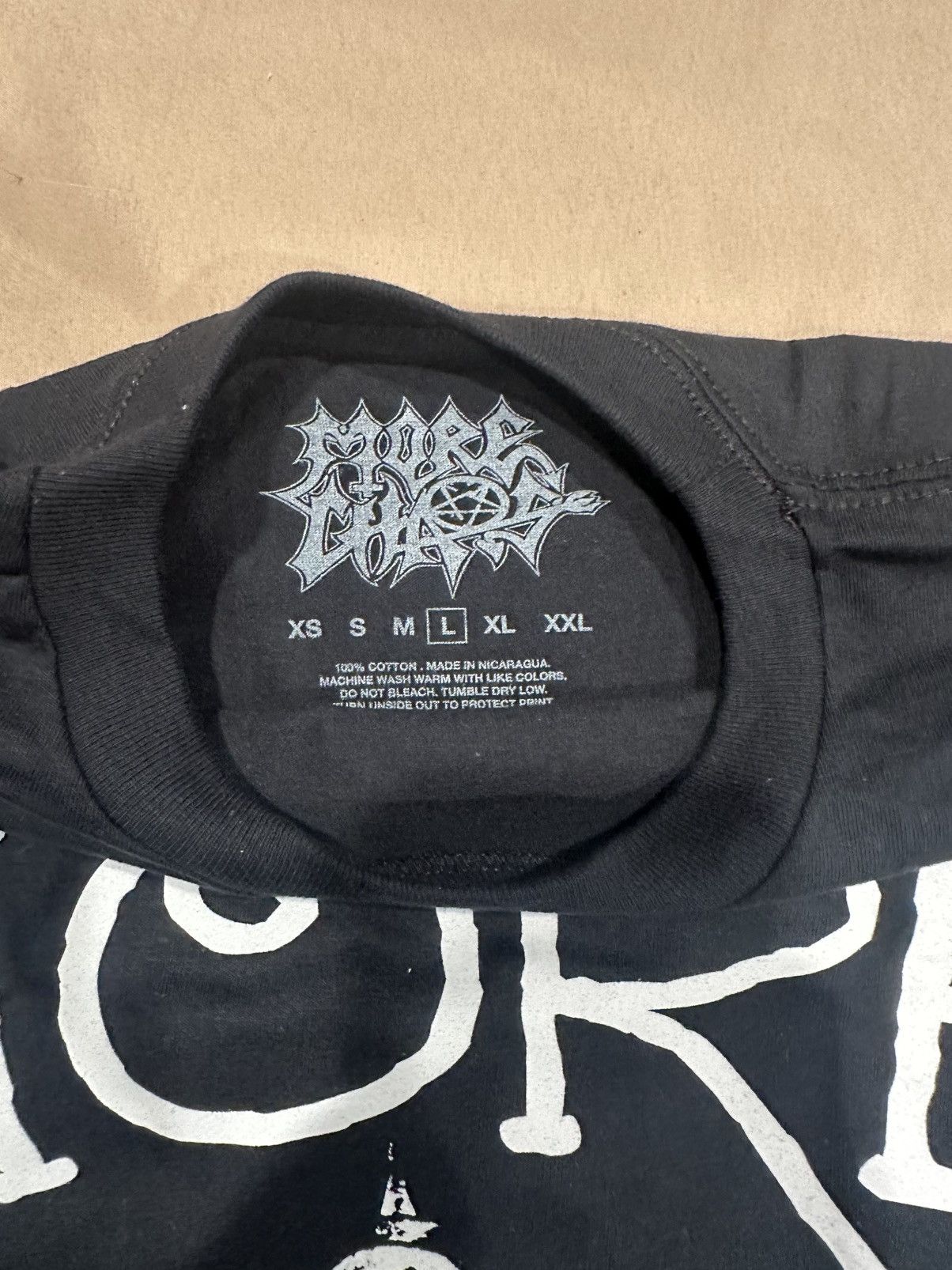 Ed Hardy × Ken Carson × Playboi Carti Ken Carson MORE CHAOS .38 Barrel Tee Size US L / EU 52-54 / 3 - 2 Thumbnail