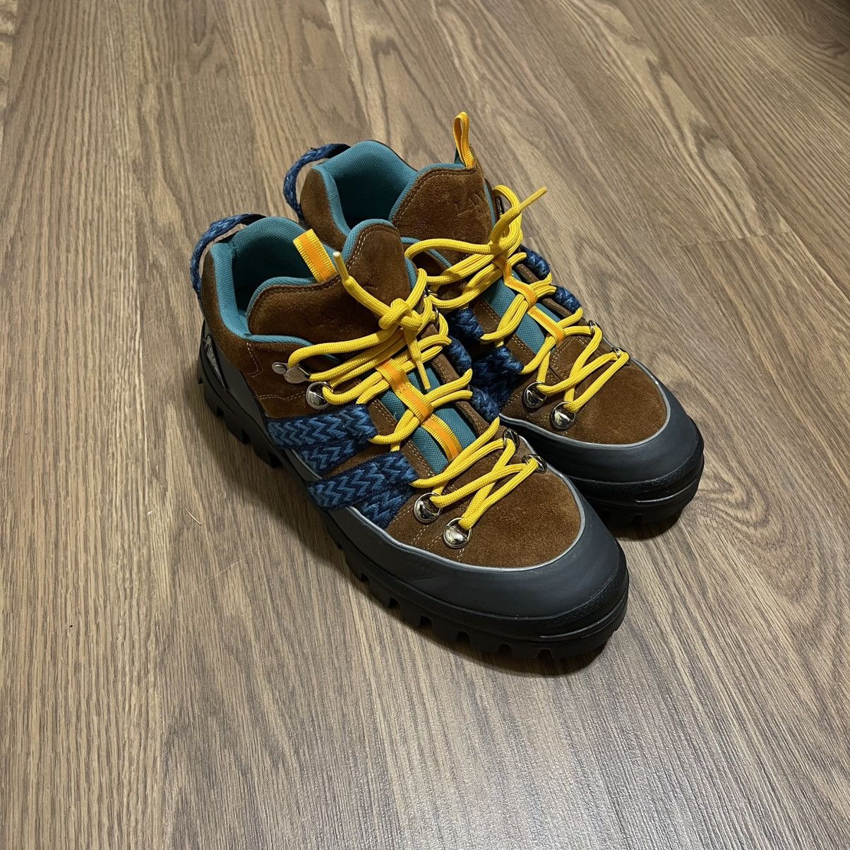 Lanvin Rare Lanvin Lanvin Hiking Boots in Brown italy 44 US 11 Size US 11 / EU 44 - 1 Thumbnail