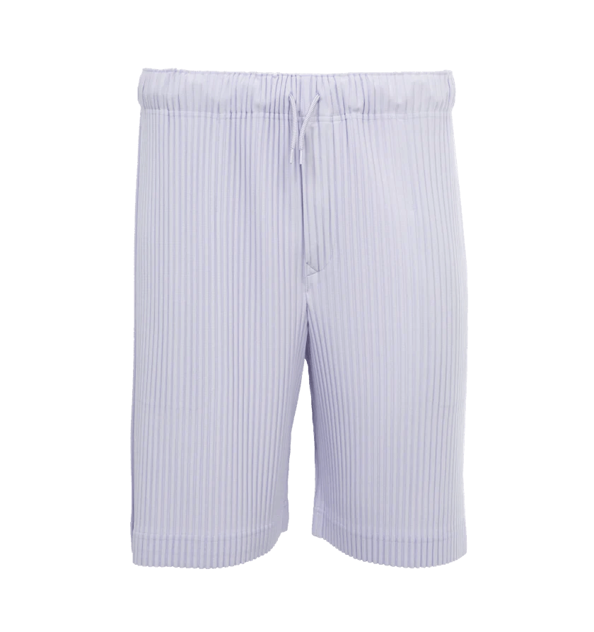Issey Miyake o1h1sh11224 Colorful Pleats Bottoms in Lavender Size US 32 / EU 48 - 1 Thumbnail