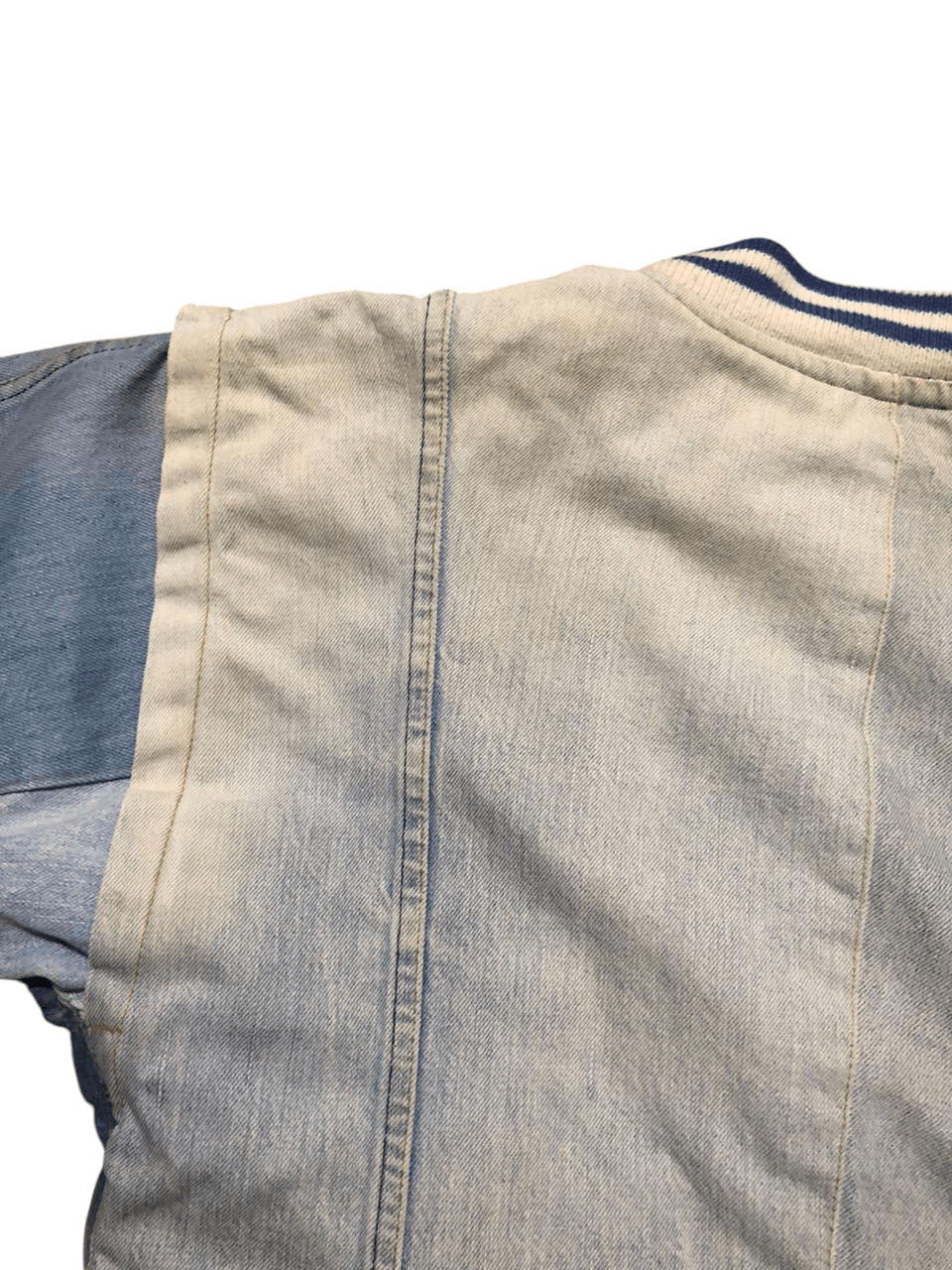 Japanese Brand Very Rare Vintage Denim Jacket Custom By Aris Distressed Size US M / EU 48-50 / 2 - 11 Thumbnail