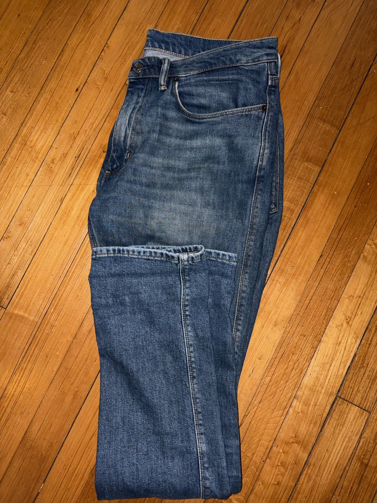 Acne Studios Acne Studios Max Mid Blue Jeans Size US 33 - 3 Thumbnail