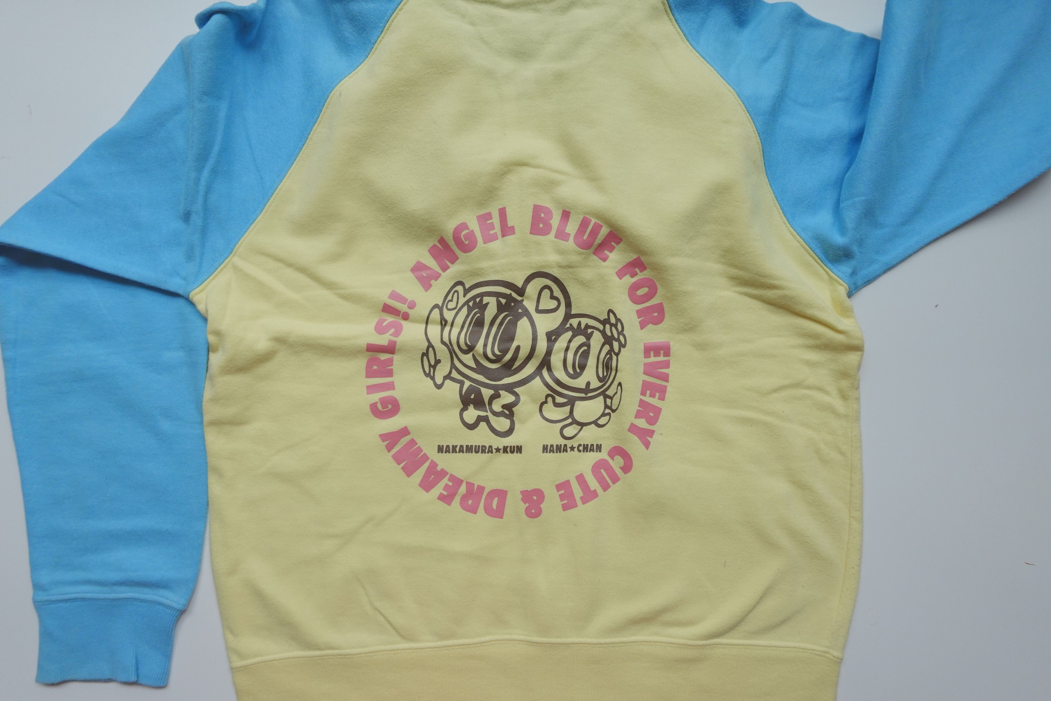 レア⭐︎Angel Blue ジャケット Angel Blue × Japanese Brand × Vintage Angel Blue Yellow Blue