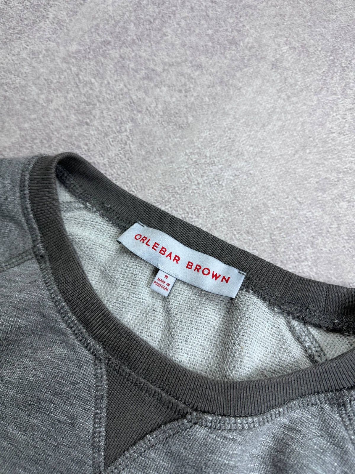 Orlebar Brown Orlebar Brown Gray Sweatshirt M Size US M / EU 48-50 / 2 - 4 Thumbnail