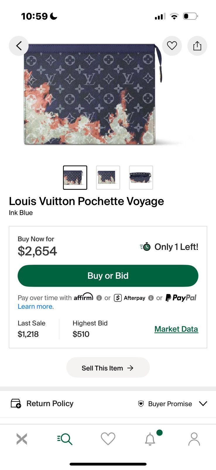 Louis Vuitton Louis Vuitton Pochette Voyage Size ONE SIZE - 8 Thumbnail