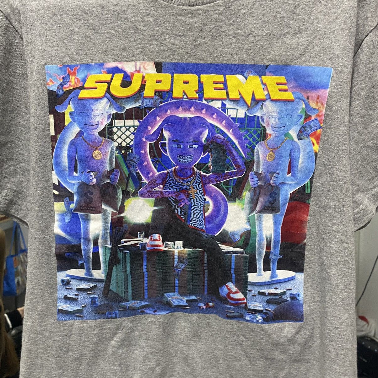 Supreme SUPREME T-SHIRT BIG LOGO Size US S / EU 44-46 / 1 - 4 Thumbnail