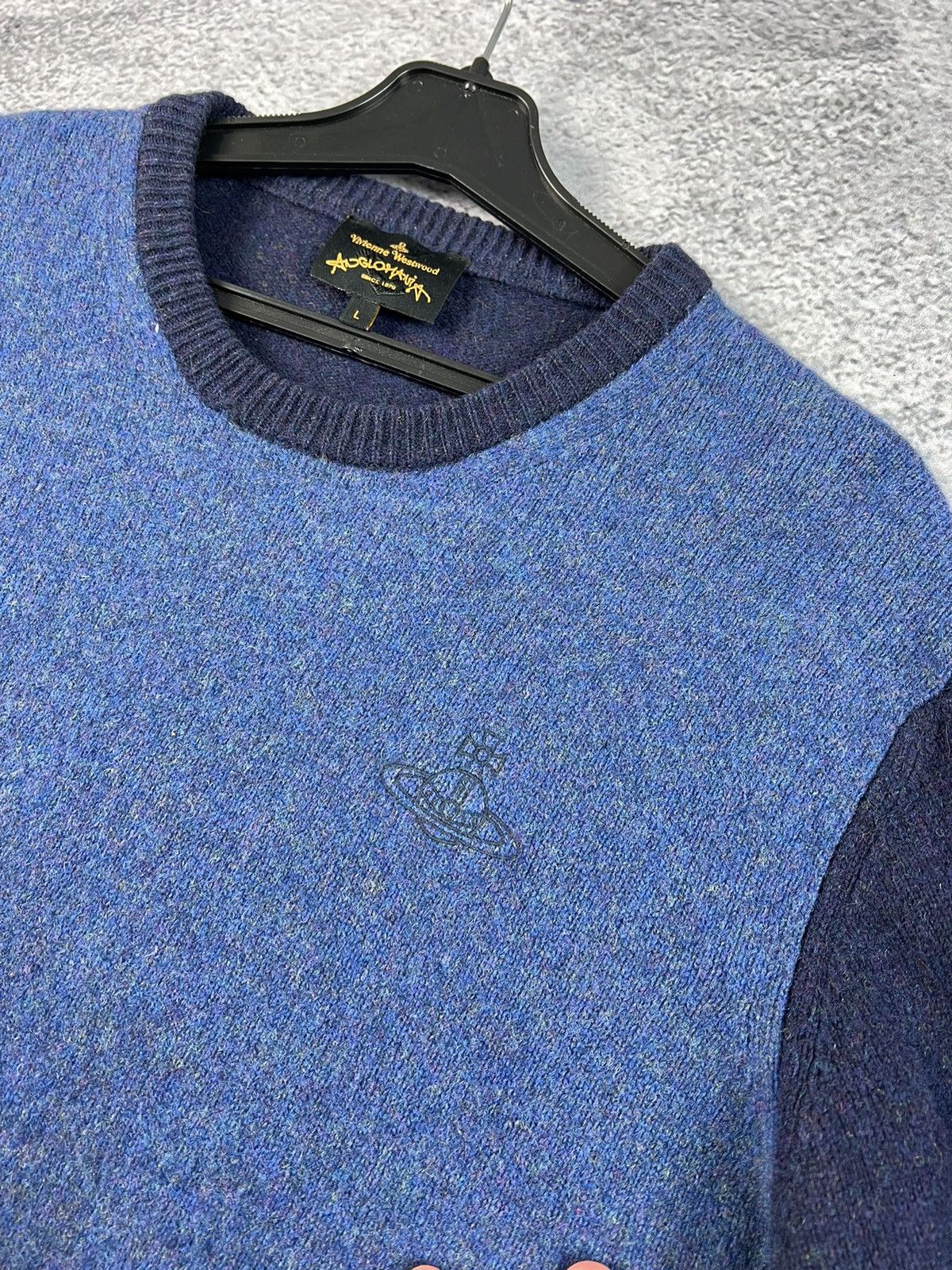 Vivienne Westwood Vivienne Westwood classic crew neck pullover Size US L / EU 52-54 / 3 - 7 Thumbnail