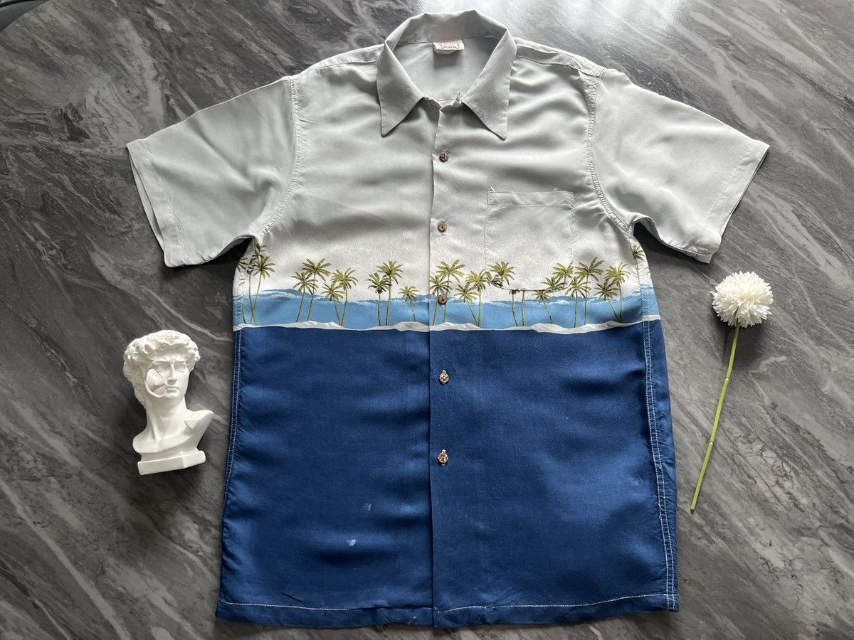Other Hawaiian Aloha Tropical : Sky And Sea Coconut Tree Beach Size US M / EU 48-50 / 2 - 2 Thumbnail