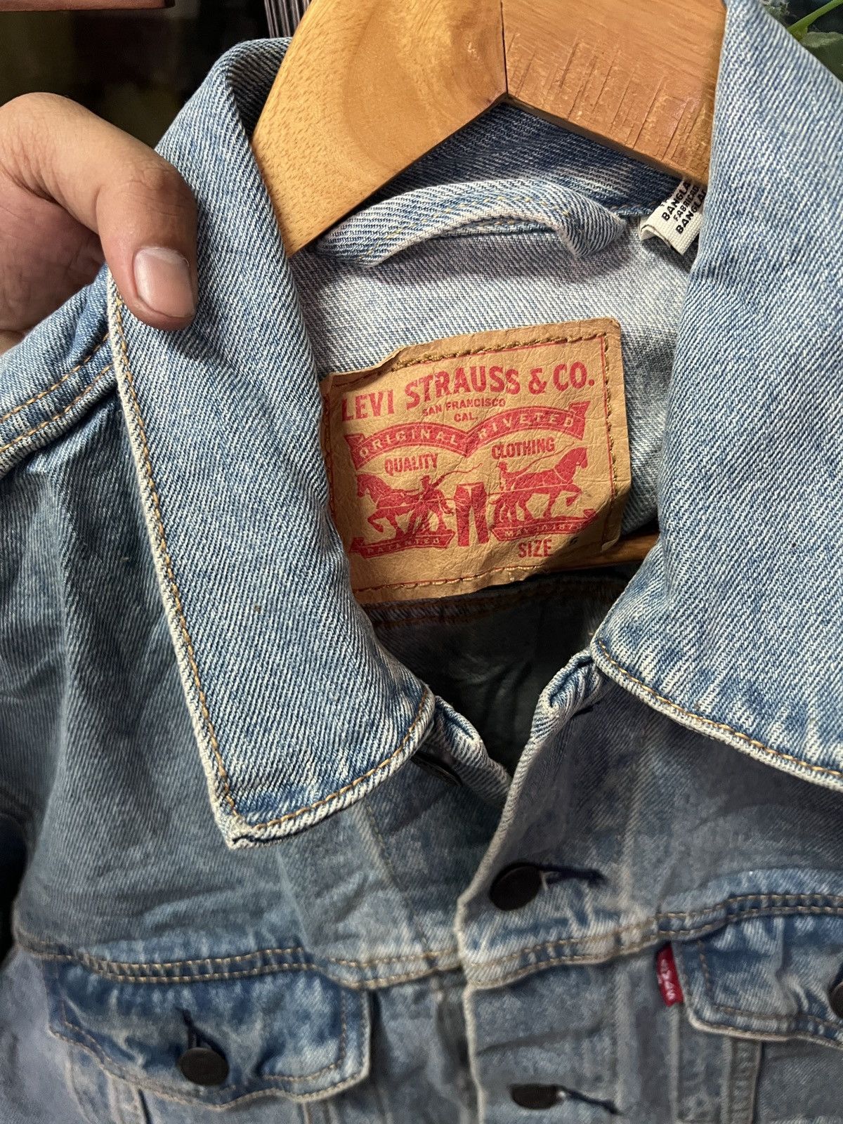 Levi's Vintage Levis Trucker Denim Jacket Size US M / EU 48-50 / 2 - 6 Thumbnail