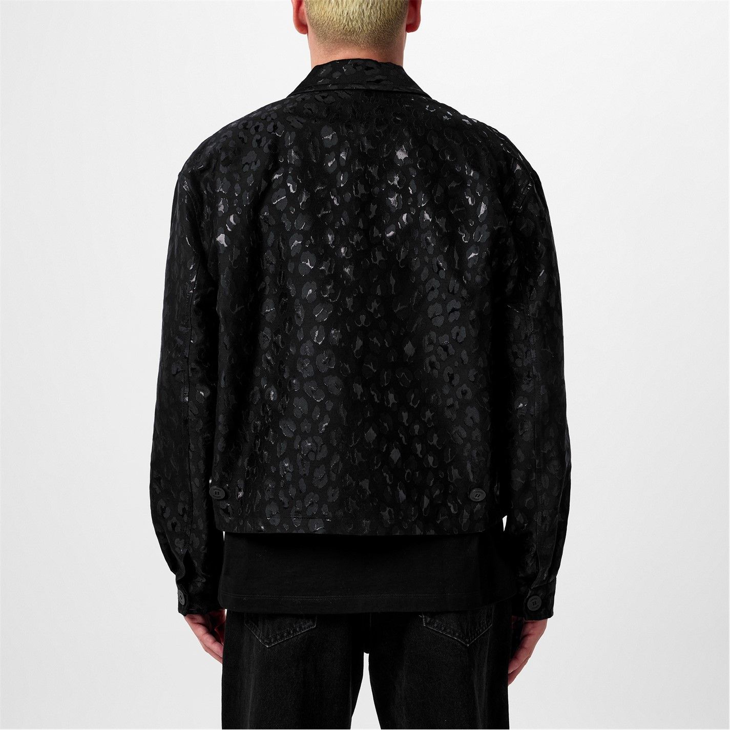 Versace o1g2r1mq0526 Leopard Print Wool Long Sleeve Bomber Jacket Size US M / EU 48-50 / 2 - 4 Thumbnail