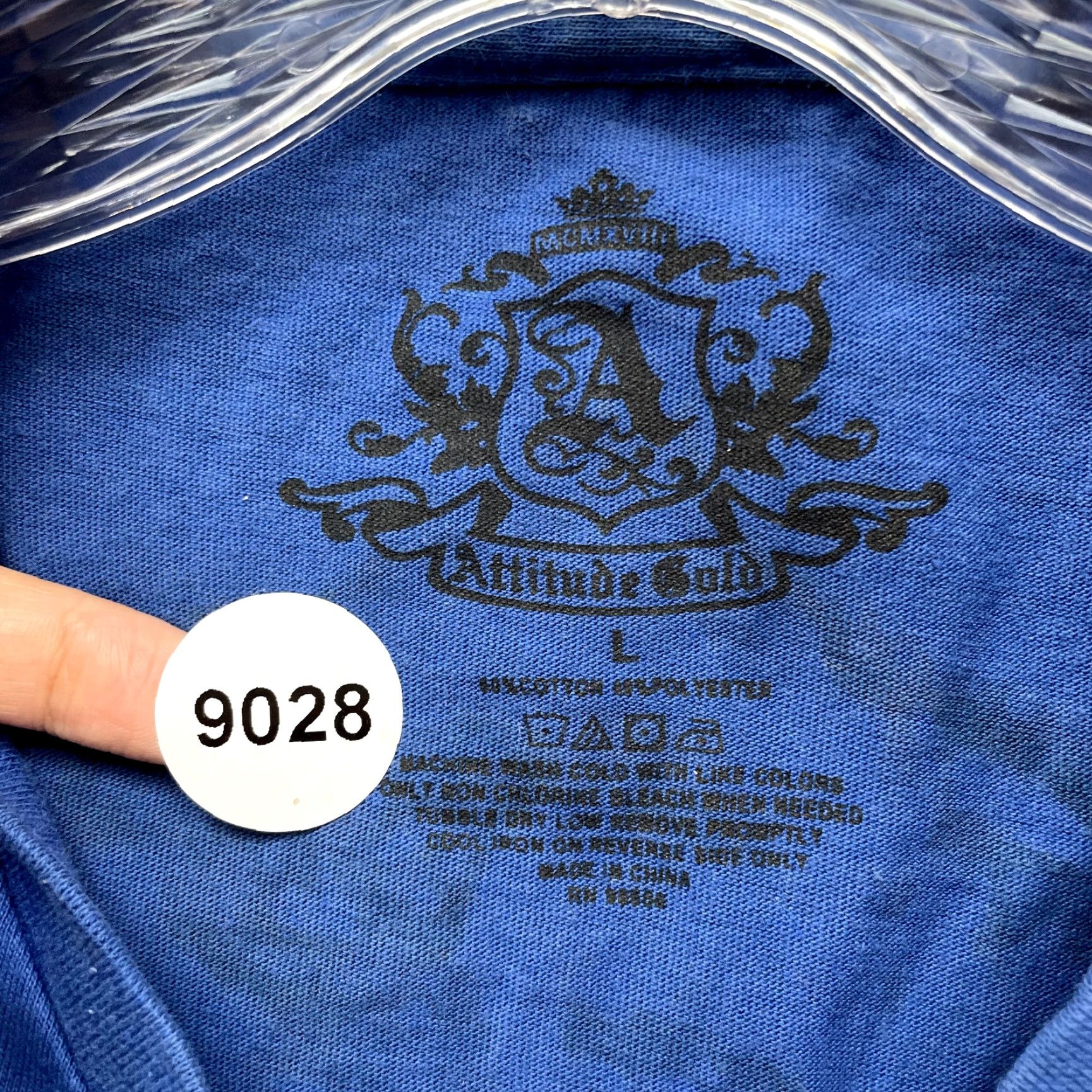 Vintage VINTAGE Y2K BLUE ANGELS GRAPHIC T-SHIRT Large Mens Grunge Skater Tattoo Cyber Blue Angels Graphic Tee Size US L / EU 52-54 / 3 - 7 Thumbnail