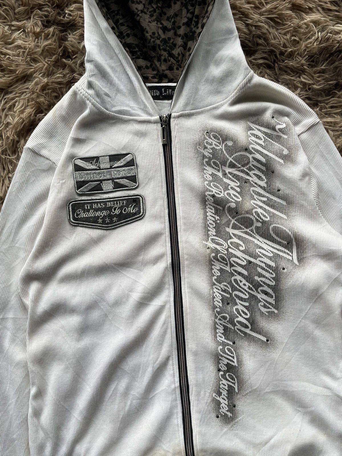 Japanese Brand Wild life hoodie Size US L / EU 52-54 / 3 - 3 Thumbnail