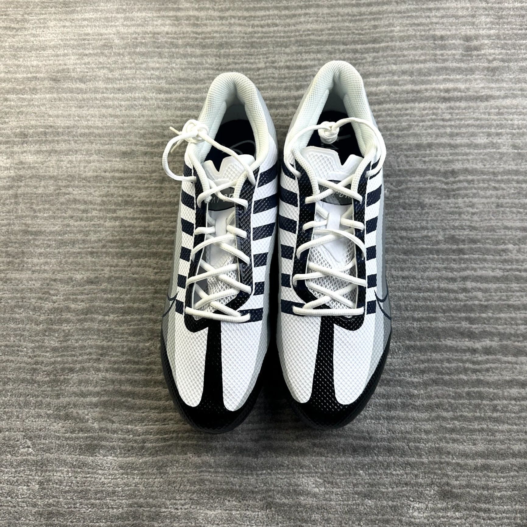 Nike VINTAGE? Wait item is Nike Vapor Edge Speed 360 Mens 15 TB Blue College Navy Football Cleats DV0780 Size US 15 / EU 48 - 3 Thumbnail