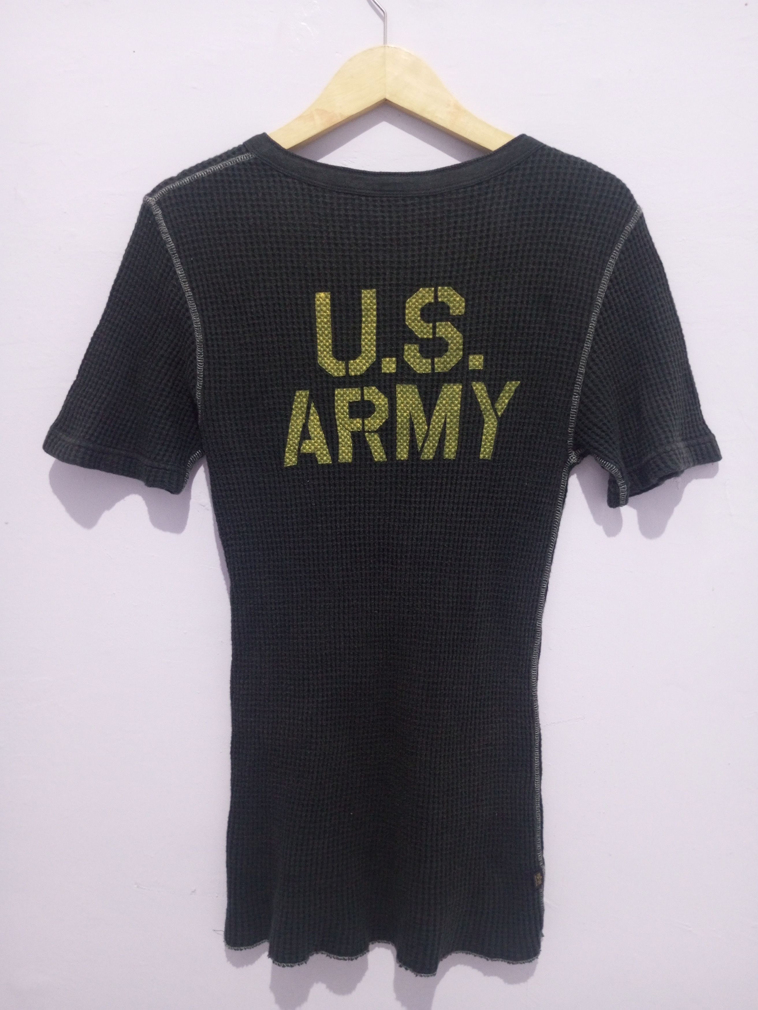 Alpha Industries Vintage Alpha industries waffle us army shirt Size M / US 6-8 / IT 42-44 - 1 Thumbnail