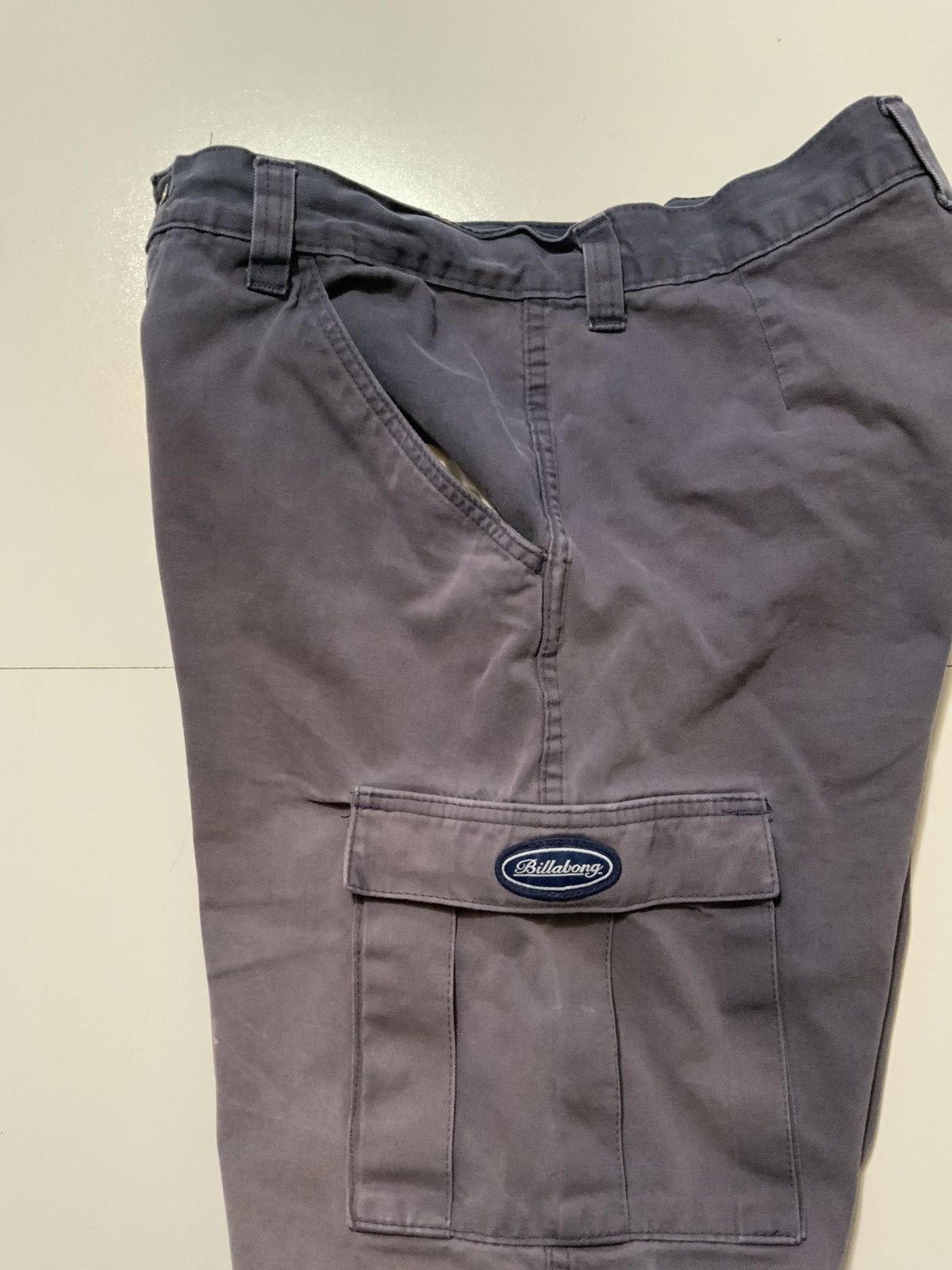 Billabong × Vintage Vintage 90s Y2K 2000s Billabong Surf Skate Cargo Shorts Size US 33 - 6 Thumbnail