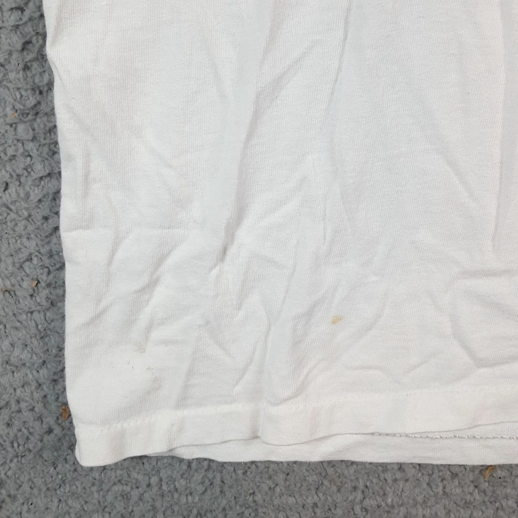 Vintage VINTAGE Daniel Boone Baseball Men's XL T Shirt - 90s Retro School Sports 100% Cotton White Short Sleeve Crew Neck Allsports Size US XL / EU 56 / 4 - 7 Thumbnail