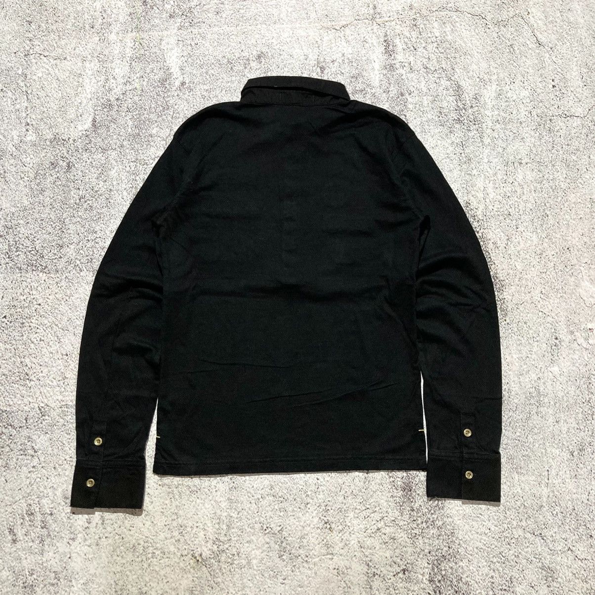 Japanese Brand 2000s On Board Patch Logo Halfbutton Shirt Gothic Punk Style Size US S / EU 44-46 / 1 - 9 Thumbnail