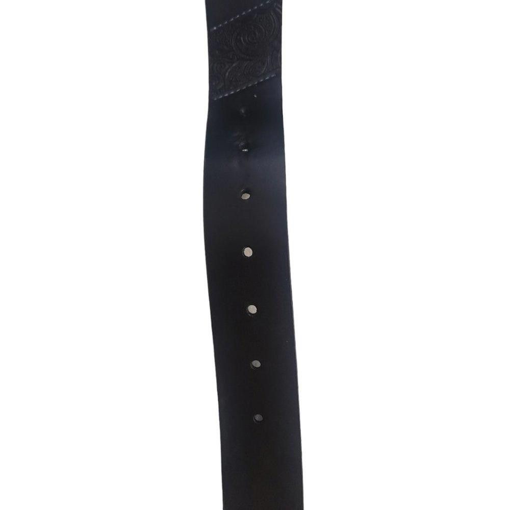 Robert Graham Robert Graham Men's Leather Filigree Embossed Belt 46/48" Size ONE SIZE - 7 Thumbnail