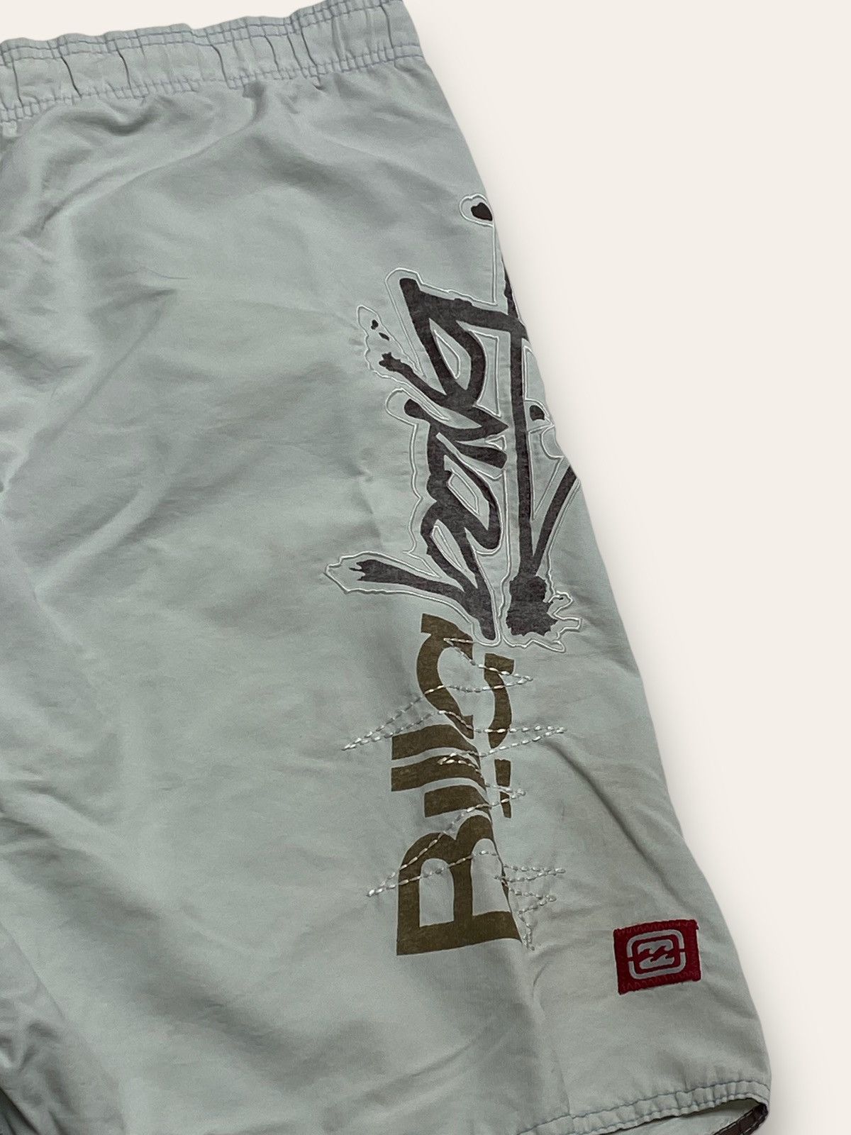 Billabong Vintage BILLABONG Crazy Graffiti Shorts Surfing Y2K Size US 38 / EU 54 - 2 Thumbnail