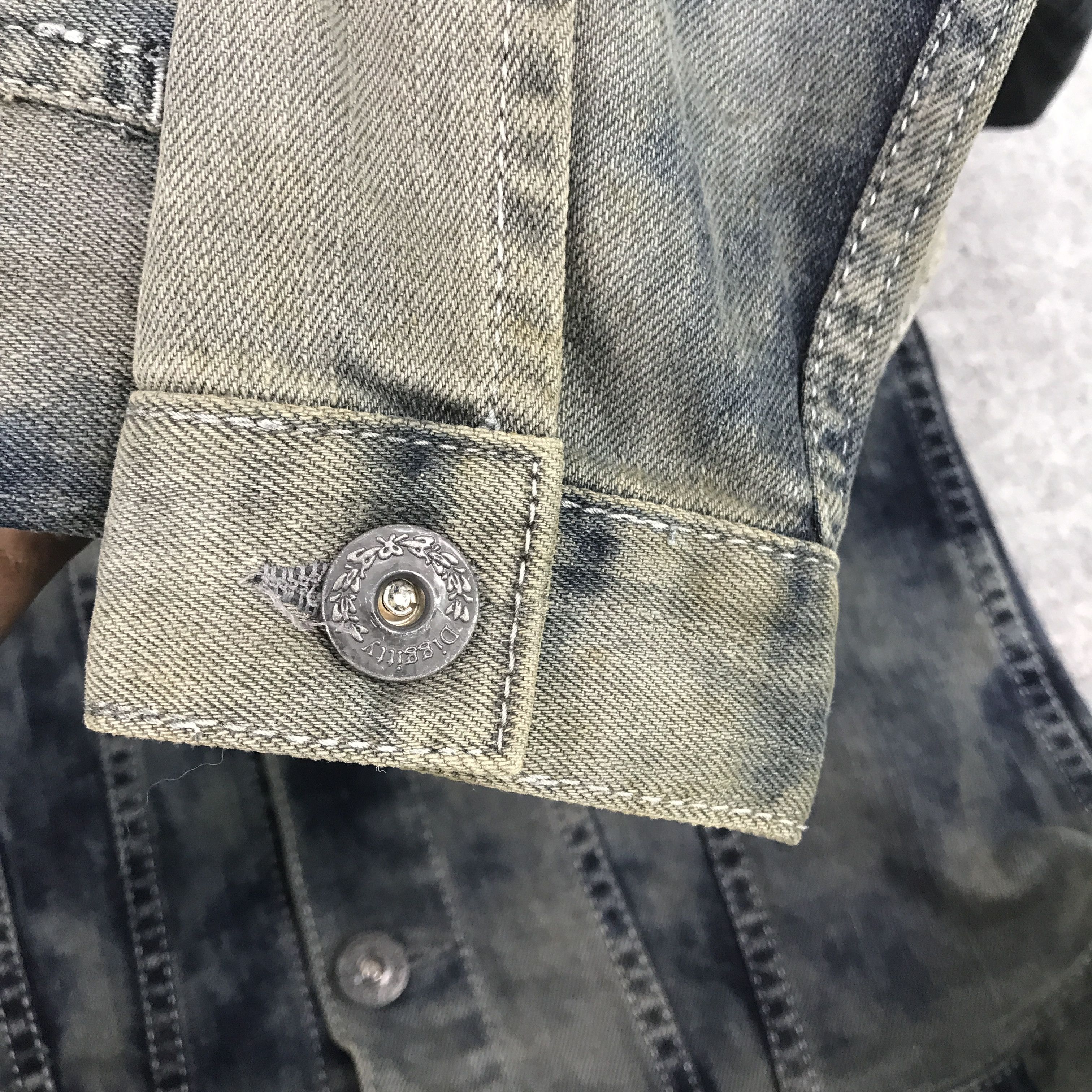 Black Label × Japanese Brand Rare Diggttiy jeans denim jacket Size US S / EU 44-46 / 1 - 7 Thumbnail