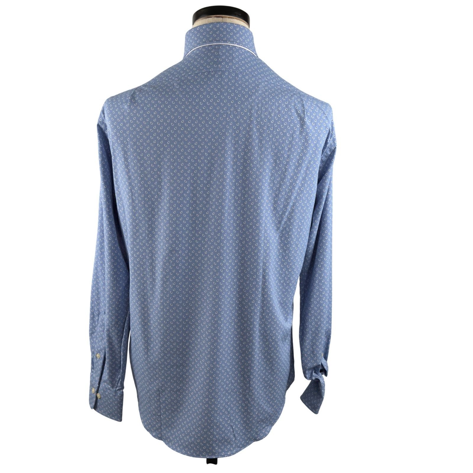 Polo Ralph Lauren Ralph Lauren Performance L/S Blue Paisley Button Down Shirt Size US S / EU 44-46 / 1 - 5 Thumbnail