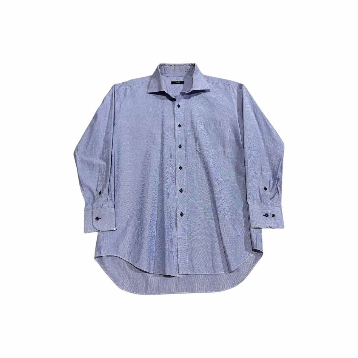 Japanese Brand × Y's × Yohji Yamamoto 🔥Vintage Sacsny Y’Saccs Yohji Yamamoto Striped Shirt Size US L / EU 52-54 / 3 - 1 Thumbnail