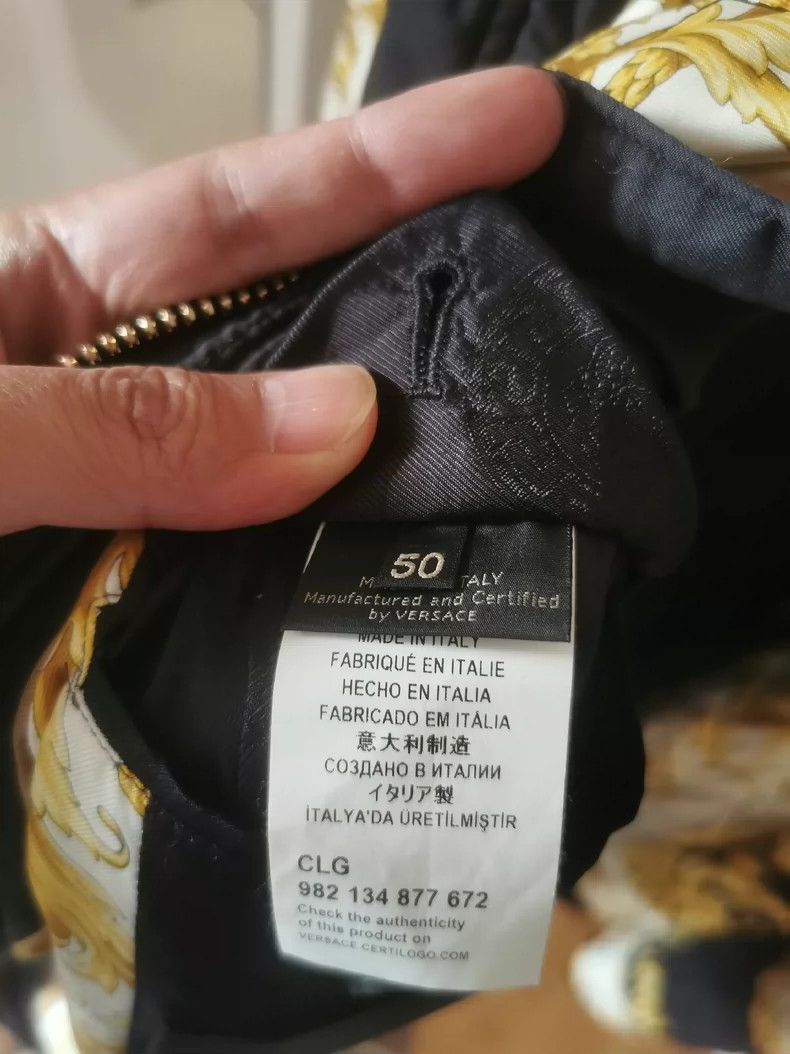 Versace Versace Black gold classic silk cotton suit Size US M / EU 48-50 / 2 - 6 Thumbnail