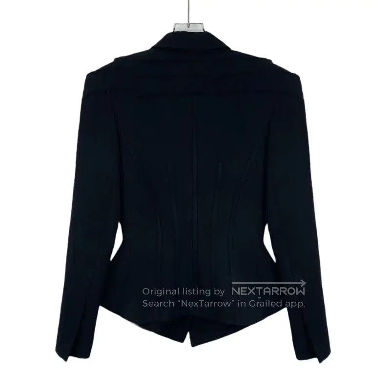 Balmain Balmain Black Wool Lady's Jacket Size S . Size S / US 4 / IT 40 - 2 Thumbnail