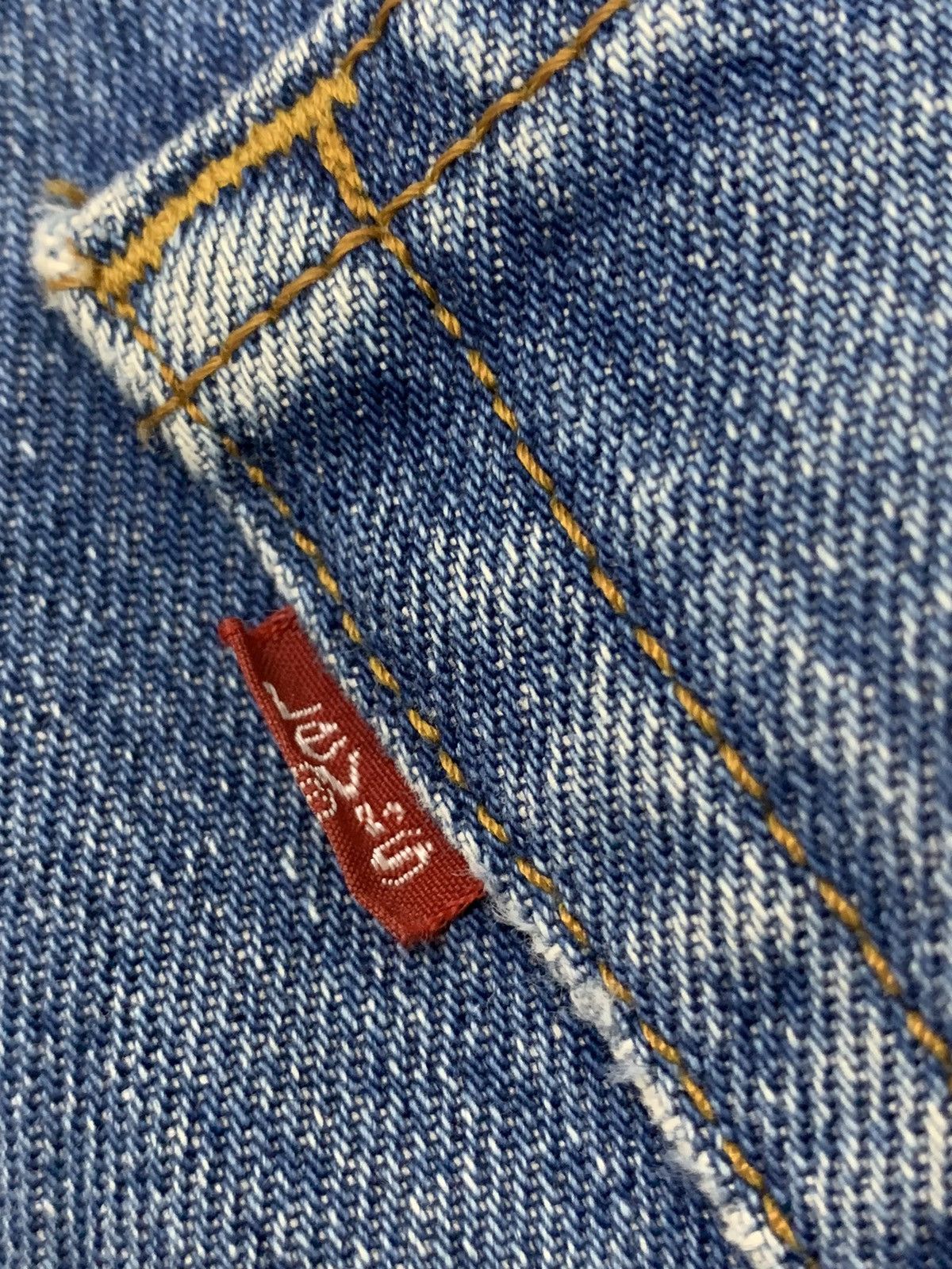Levi's Vintage Reproduction Levis 515 Distressed Denim Pants (AE2) Size US 32 / EU 48 - 20 Thumbnail