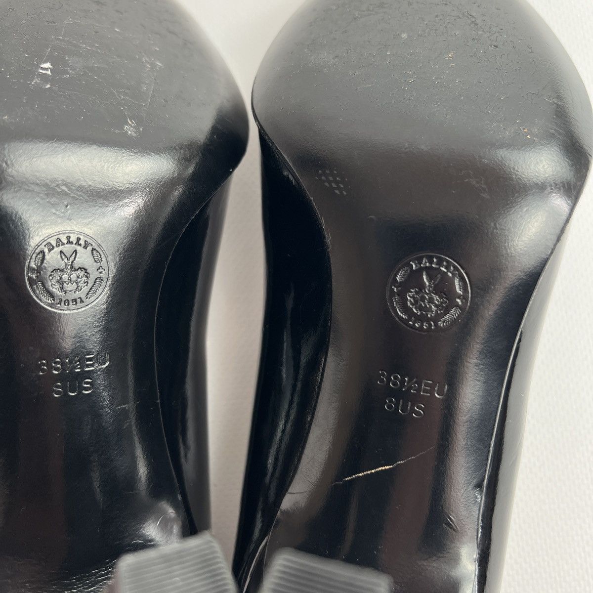Bally Bally Black Leather Styleflex Heels Size US 8 / IT 38 - 11 Thumbnail