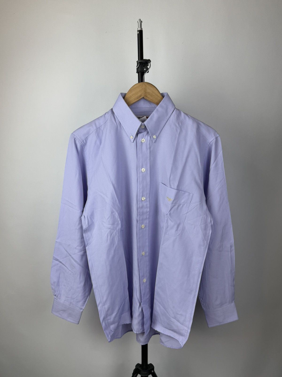 Vintage 90s Emporio Armani Bottom down pocket Shirt Rare