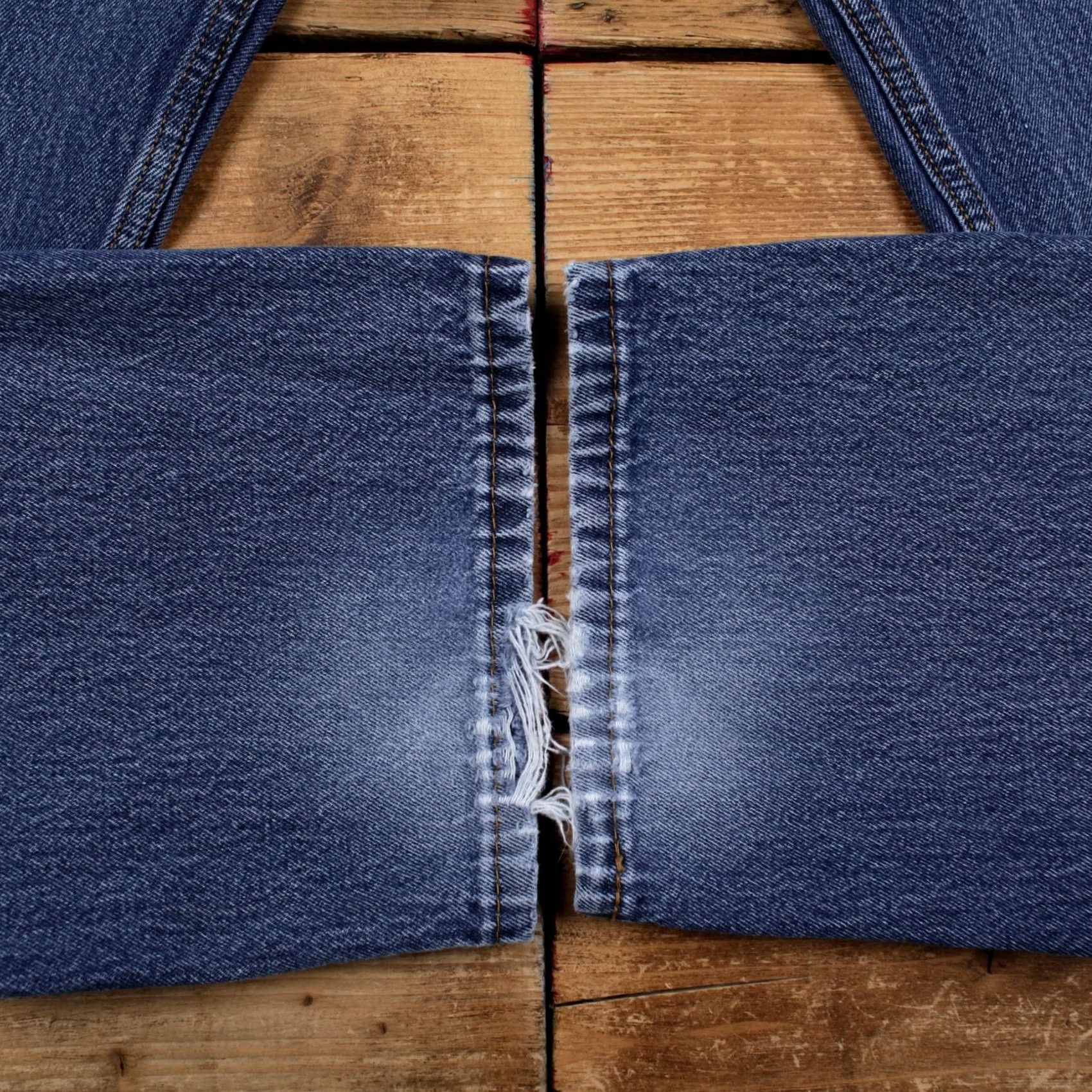 Denime VINTAGE Levis 505 Jeans 38x30 Mens Blue Regular Straight Stonewash Denim Size US 38 / EU 54 - 6 Thumbnail