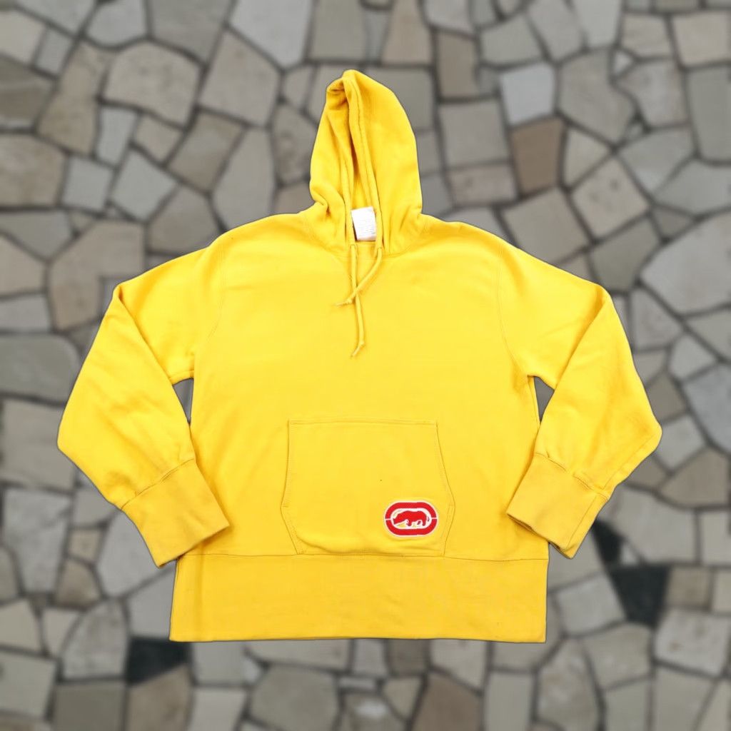 Ecko Unltd. VINTAGE Ecko Red Hoodie Mens M Yellow Pullover Sweatshirt Rhine Y2K Sweatshirt Hoodie Size US M / EU 48-50 / 2 - 1 Thumbnail