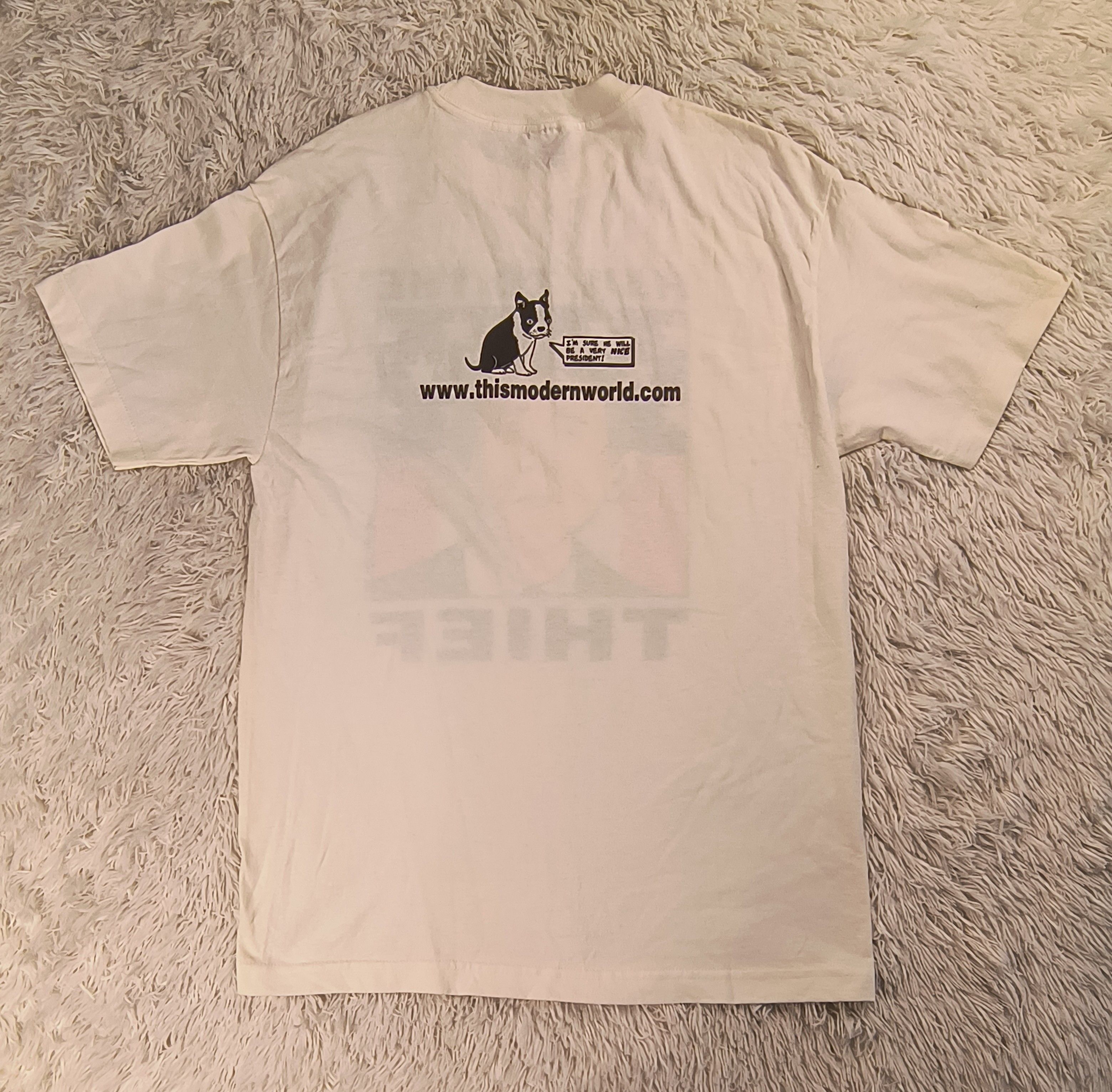 Vintage Vintage Y2K Hail to the thief Bush 2001 tee Size US M / EU 48-50 / 2 - 6 Thumbnail