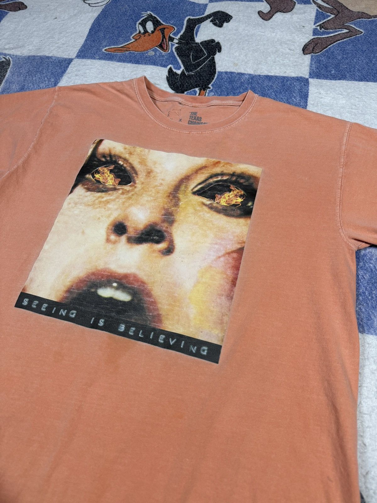 Travis Scott Travis Scott Texas chainsaw massacre tee Size US L / EU 52-54 / 3 - 2 Thumbnail