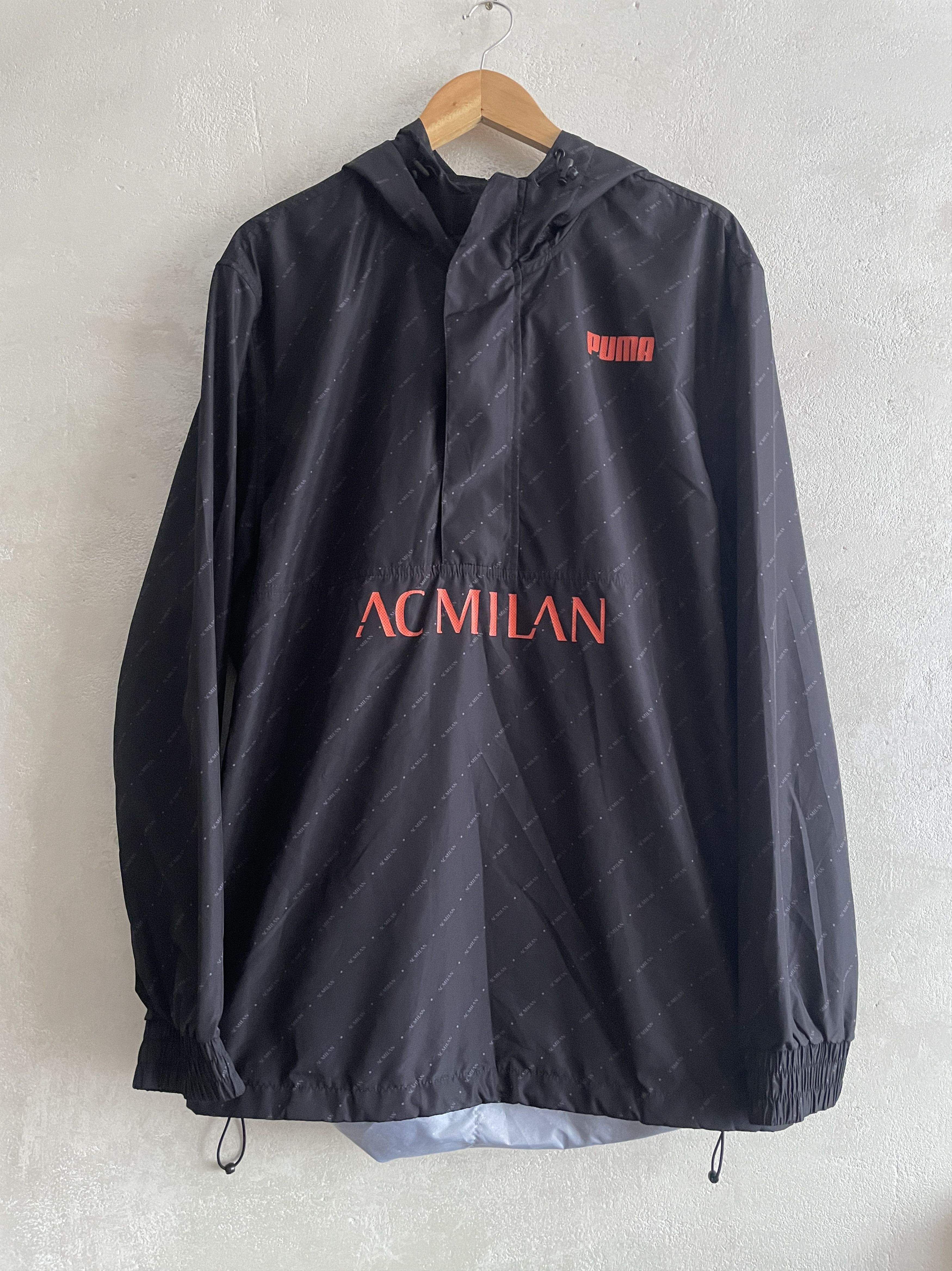Puma AC Milan UEFA Champions League Windbreaker Top Jacket Size US XL / EU 56 / 4 - 1 Thumbnail