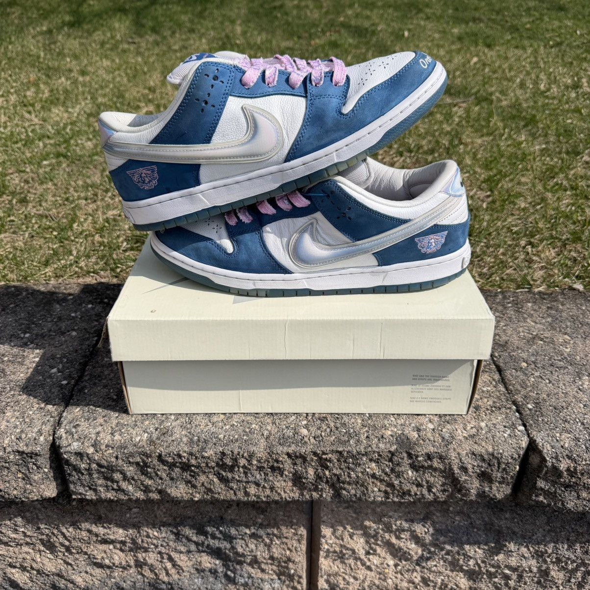 Born X Raised × Nike Nike x Born X Raised SB Dunk Low Size 12 Mens Size US 12 / EU 45 - 2 Thumbnail