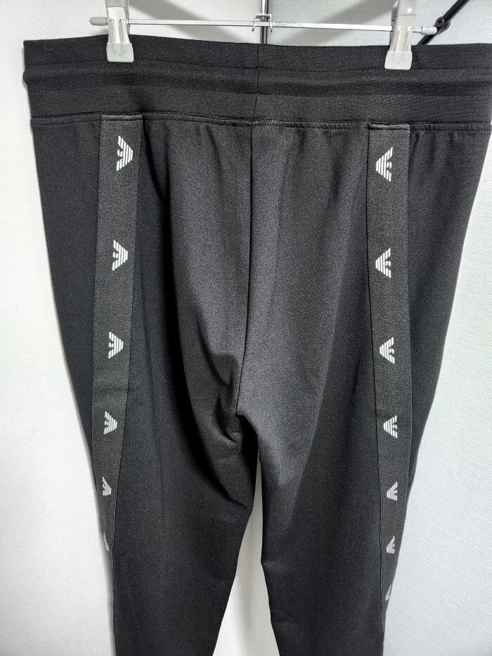 Emporio Armani EMPORIO ARMANI Eagle Side Panel Sweatpant Size US 32 / EU 48 - 4 Thumbnail