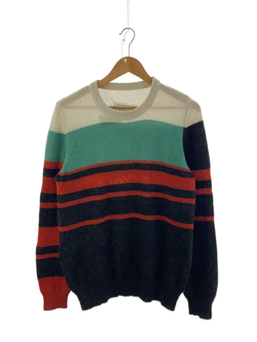 Maison Margiela Striped Wool Knit Sweater Size US S / EU 44-46 / 1 - 1 Thumbnail