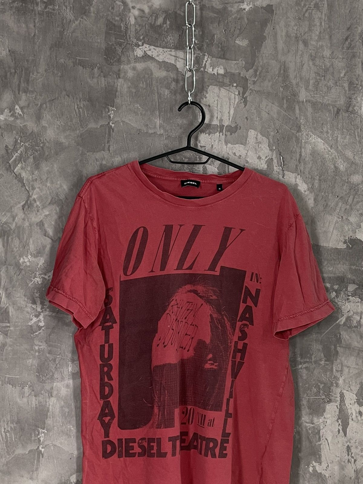 Diesel × Hysteric Glamour × Japanese Brand Y2K Vintage Diesel T-Shirt Big Logo Streetwear Size US S / EU 44-46 / 1 - 2 Thumbnail