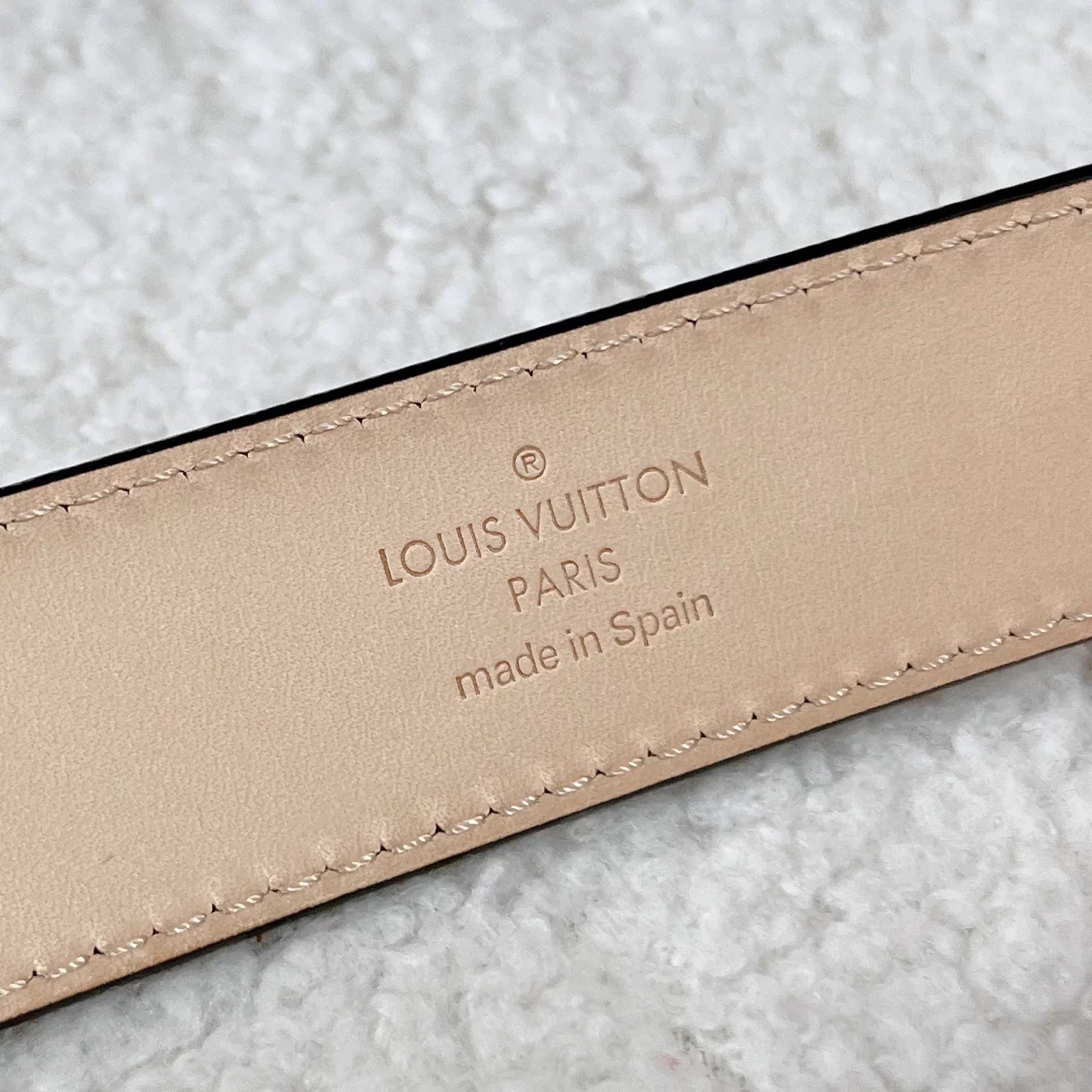 Louis Vuitton LV Red Patent Leather Belt Pre-owned 80/32 Size ONE SIZE - 7 Thumbnail
