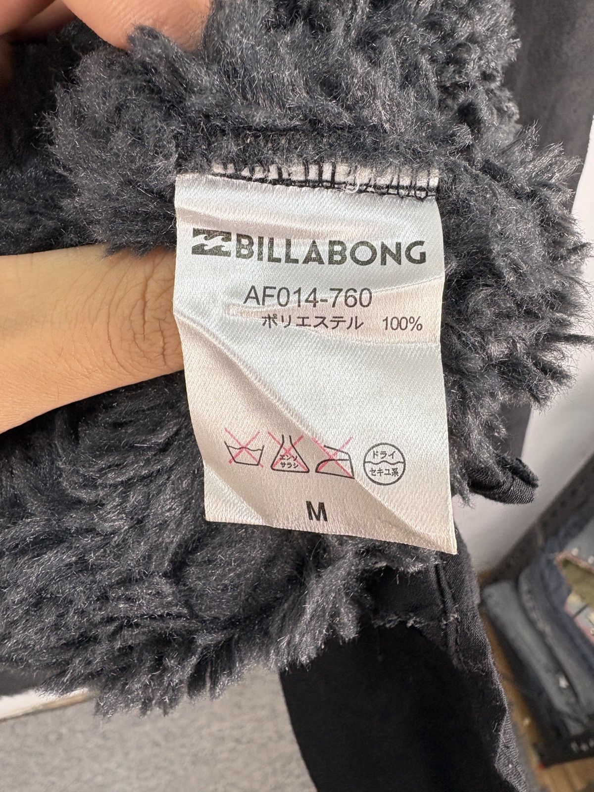 Japanese Brand Steal‼️ Vintage Billabong Winter Jacket Shag Shaggy Jacket Size US M / EU 48-50 / 2 - 9 Thumbnail