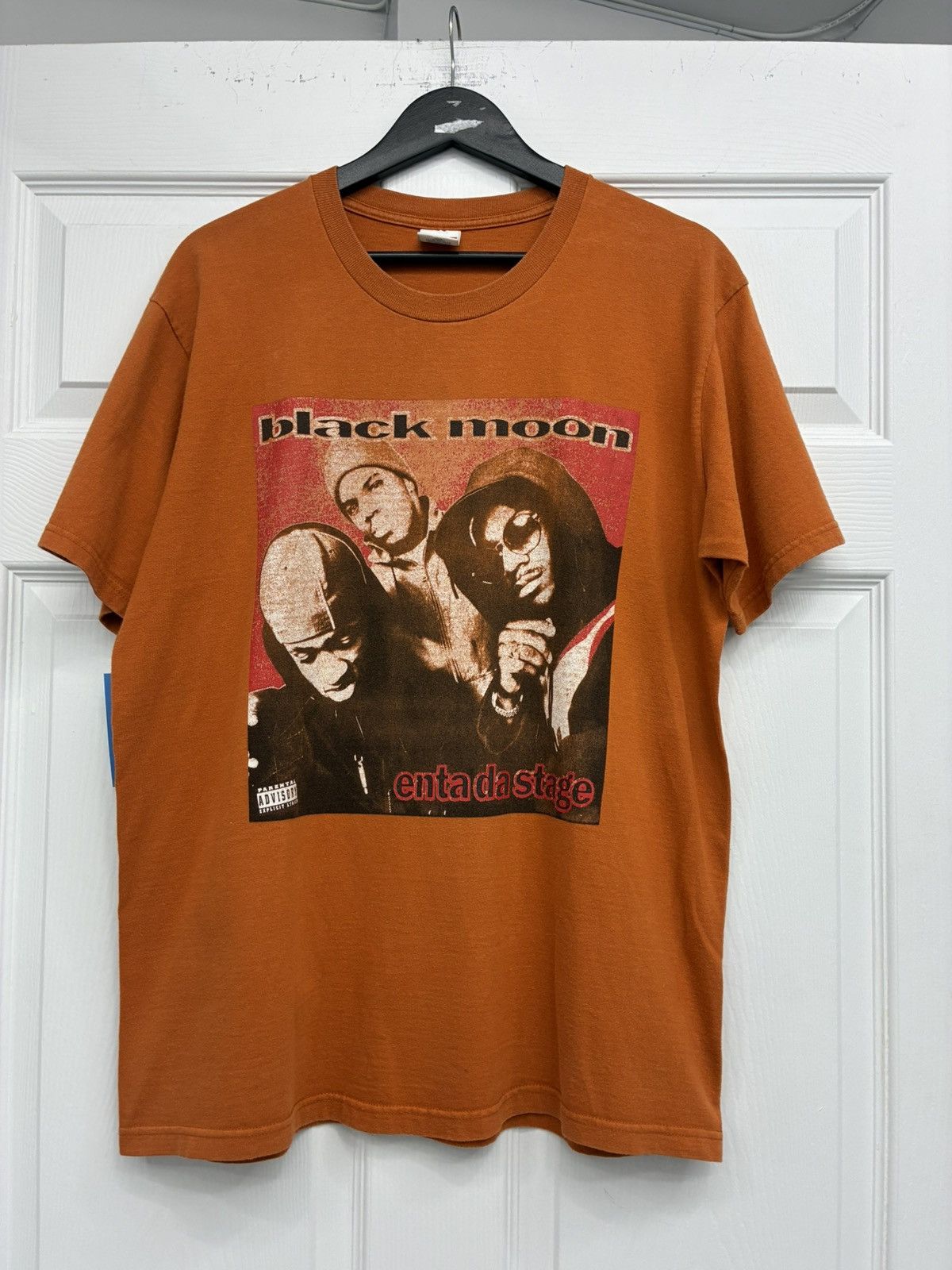 Supreme Supreme Black Moon Orange Tee Size US M / EU 48-50 / 2 - 1 Thumbnail