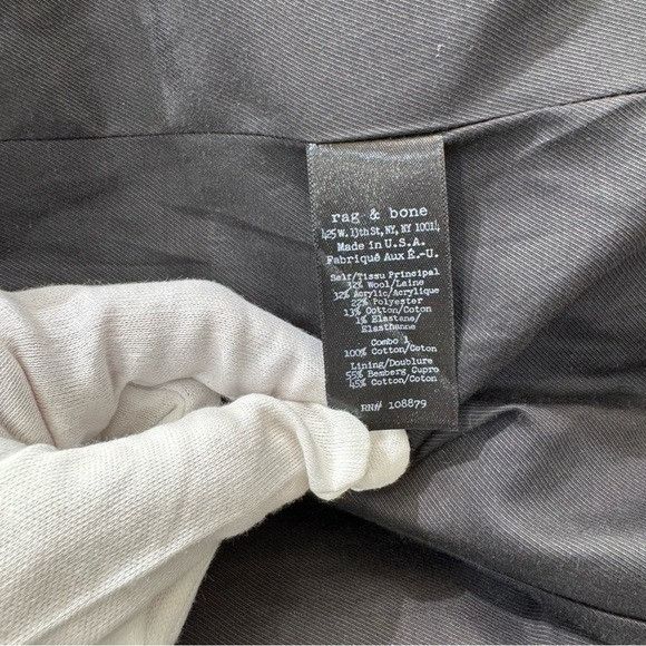 Rag & Bone RAG & BONE Harper Tuxedo Jacquard Blazer Jacket Size: 00 Size XXS / US 00 / IT 34 - 7 Thumbnail