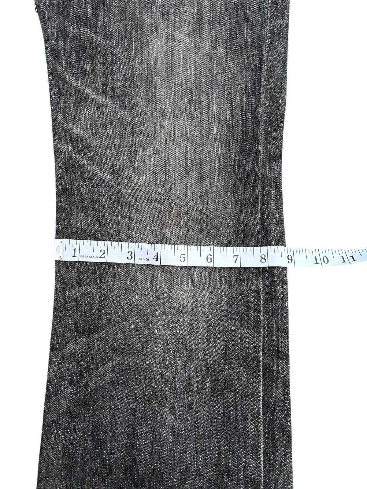 Kapital Flare Vintage Edwin Buckle Back Distressed Denim Jeans Size US 31 - 18 Thumbnail
